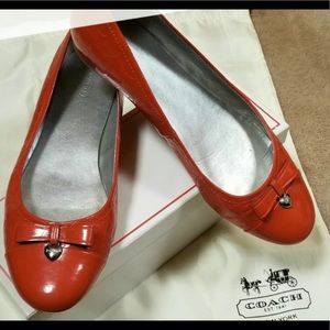 Brand new Coach flats, size 8.5